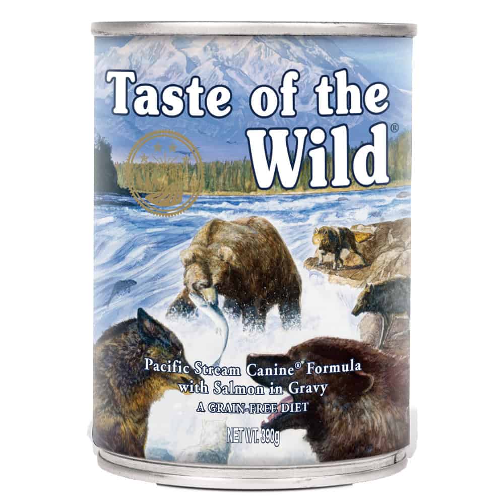 Taste of the Wild – Pacific Stream Canine Hondenvoer – 12 x 390 g