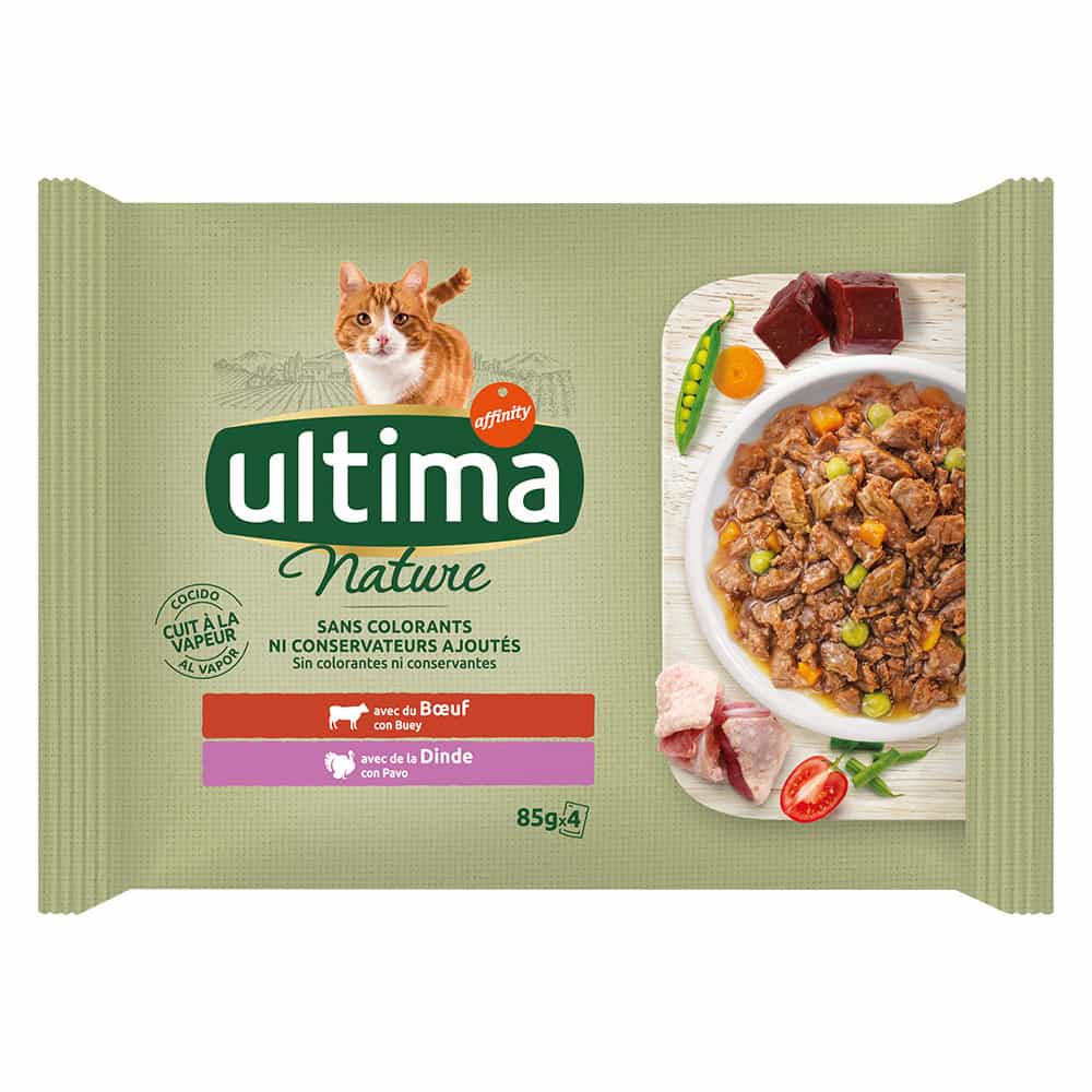 Affinity Ultima Ultima Cat Nature – Rund & Kalkoen – 12 x 85 g