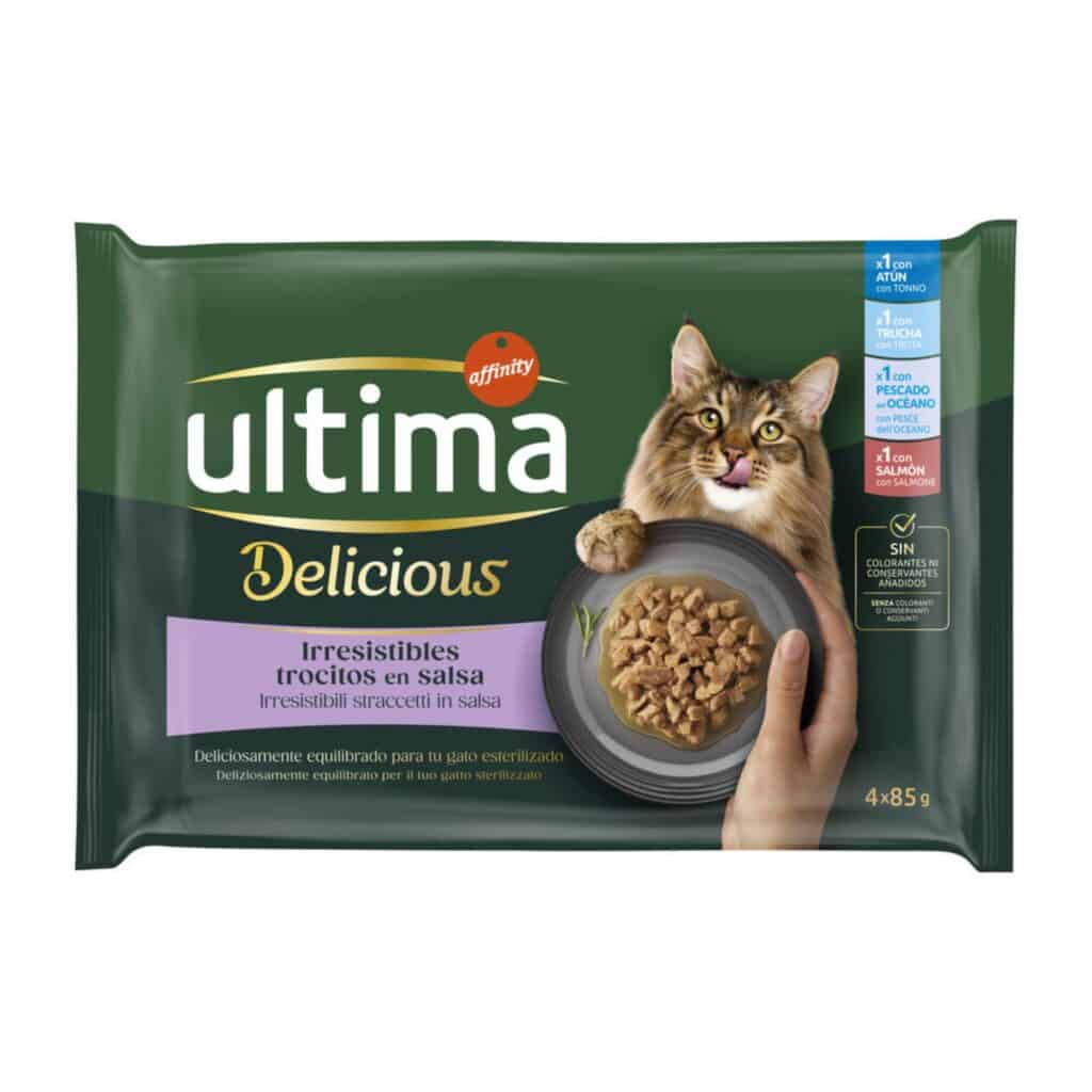 Affinity Ultima Ultima Delicious Adult Sterilised – Visselectie – 48 x 85 g