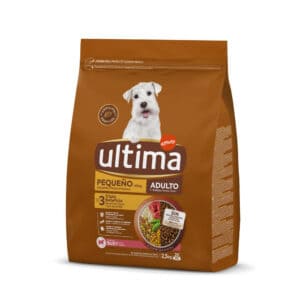 Ultima Hond Mini Volwassen Rundvlees - Dubbelpak: 2 x 2,5 kg