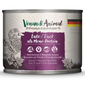 Venandi Animal Monoprotein 6 x 200 g - Eend