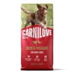 Carnilove Active Adult met eend & fazant droog hondenvoer – 12 kg