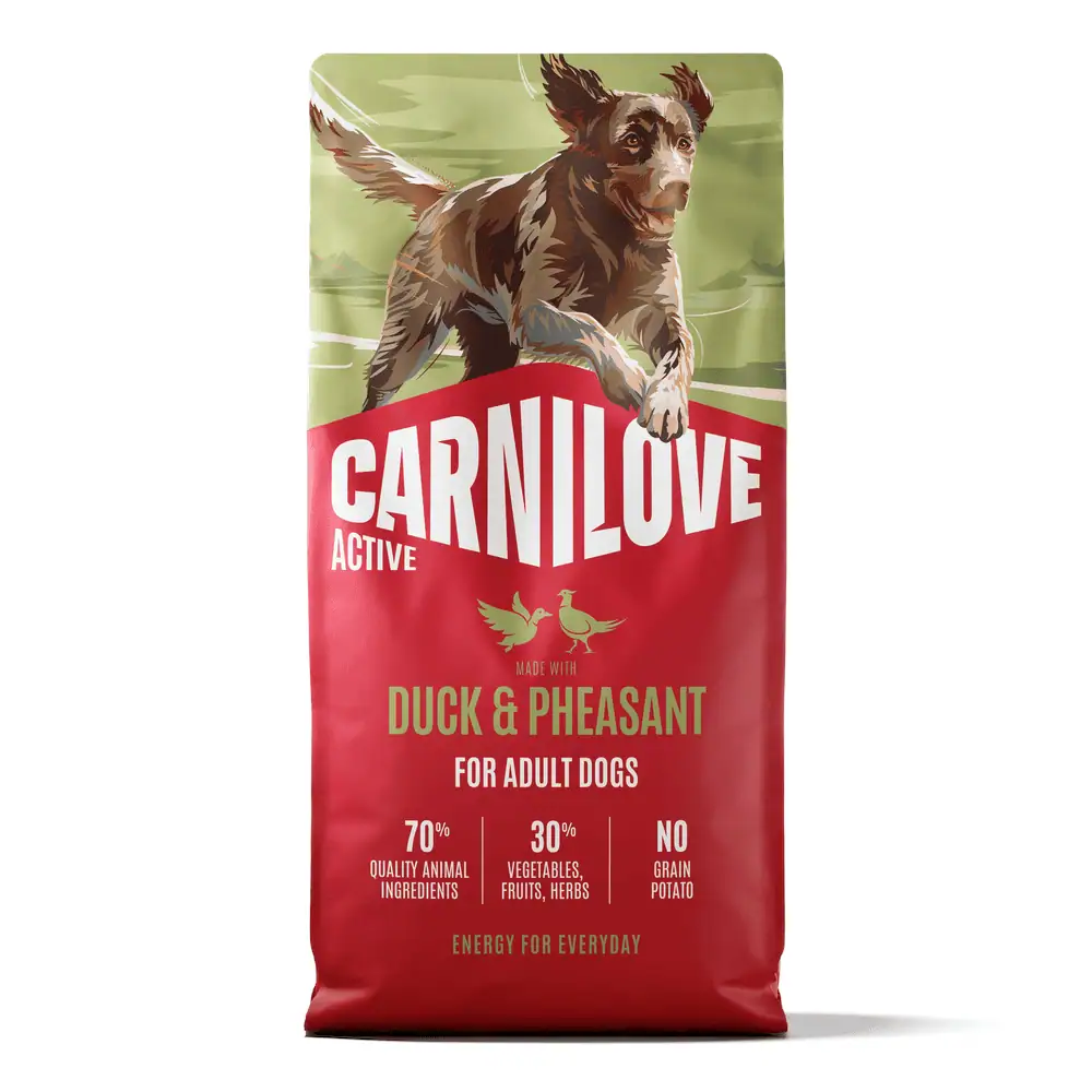 Carnilove Active Adult met eend & fazant droog hondenvoer – 12 kg