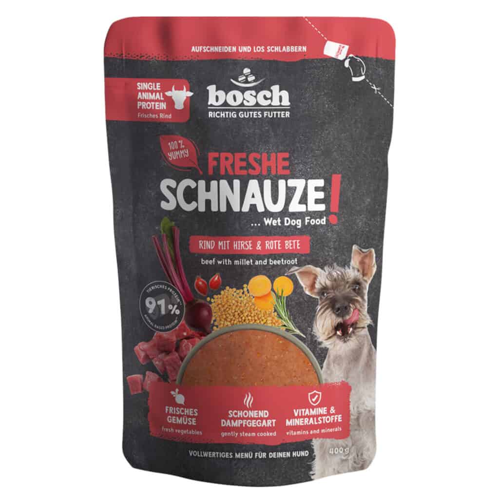 Voordeelpakket: 16x 400g Freshe Schnauze natvoer hondenvoer nat