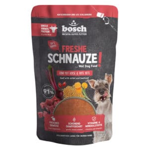 Voordeelpakket: 16x 400g Freshe Schnauze natvoer hondenvoer nat