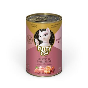Voordeelpakket: 24x400g Kitty Cat Adult Pate Kalkoen & Garnalen nat kattenvoer