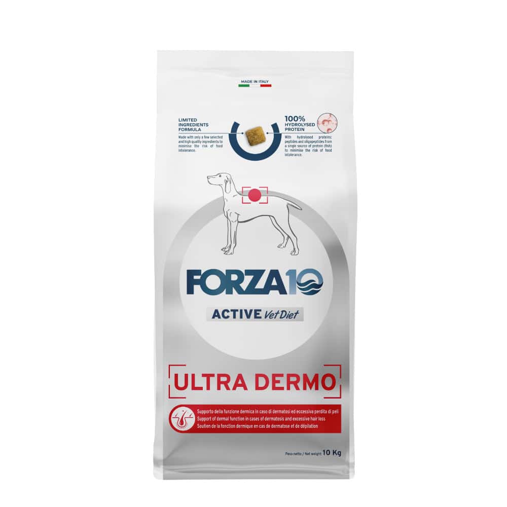 Voordeelpakket: 2x 10kg Forza10 Active Vet Diet Ultra Dermo droogvoer voor honden
