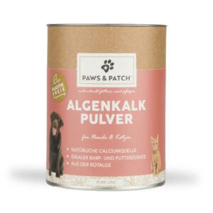 PAWS & PATCH algenpoeder aanvullend diervoeder voor honden en katten – 500 g