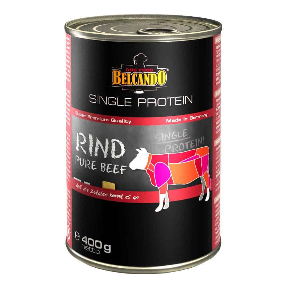 Belcando Single Protein Hondenvoer – Rund – 9,6 kg