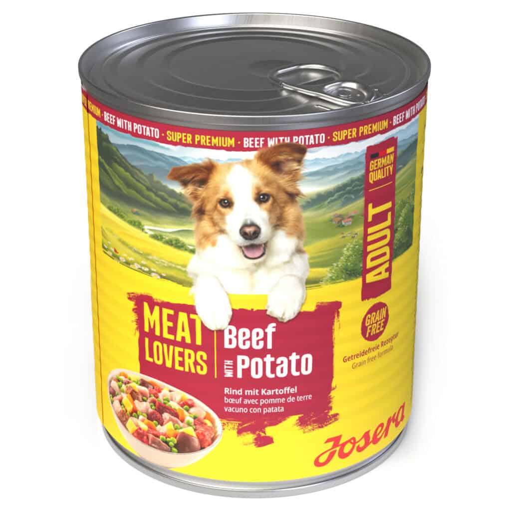 Josera Meatlovers Menu – Rund & Aardappel (nieuw Design) – 9,6 kg