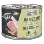 Voordeelpakket MAC’s Cat Fijnproever 24 x 200 g Kattenvoer – Lam & Gevogelte
