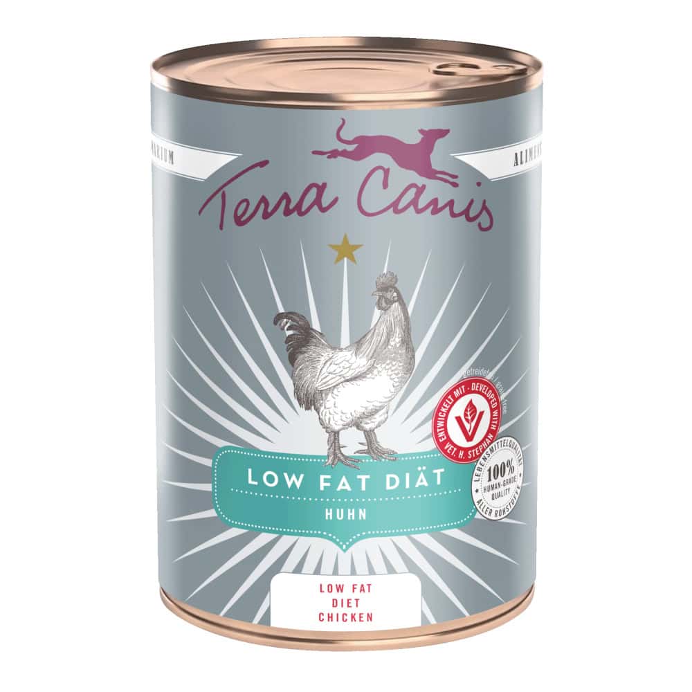 Voordeelpakket Terra Canis Low Fat Diet 12 x 400 g – Kip