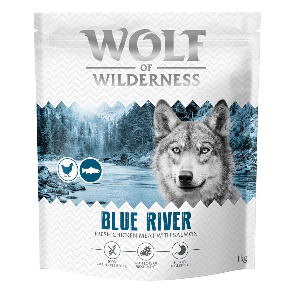 Wolf of Wilderness Adult Blue River zalm – 4 kg