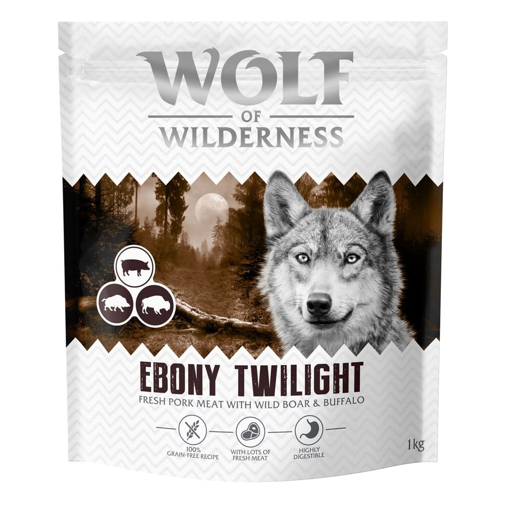 Wolf of Wilderness Ebony Twilight Wild zwijn & Buffel – graanvrij – 12 kg