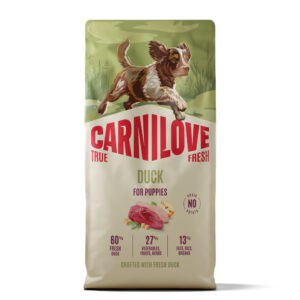 12 kg Carnilove True Fresh Puppies met eend droog hondenvoer
