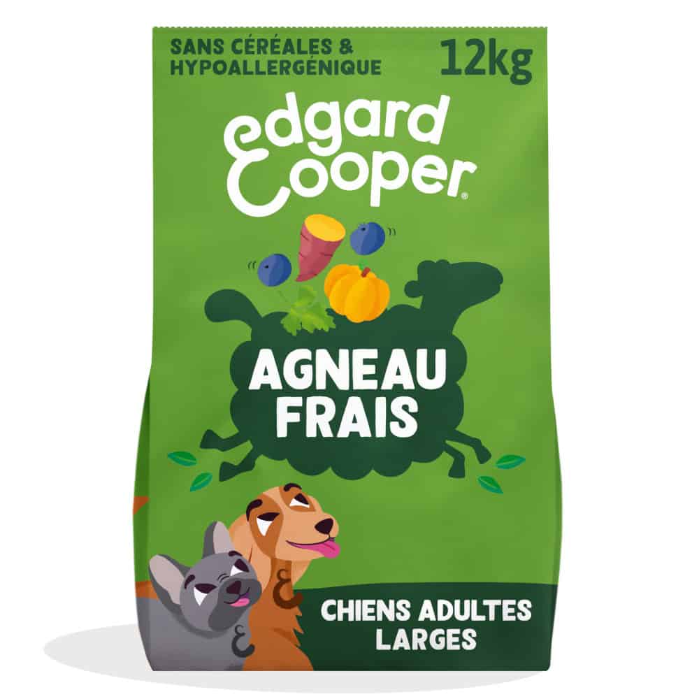 Edgard & Cooper Adult Lam graanvrij – Droog hondenvoer – 12 kg
