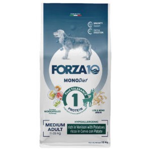 12kg Forza 10 Medium Dieet met Wild en Aardappelen Droog Hondenvoer