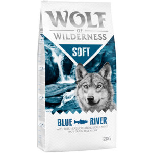 12kg 'Soft Blue River' Zalm Wolf of Wilderness Hondenvoer