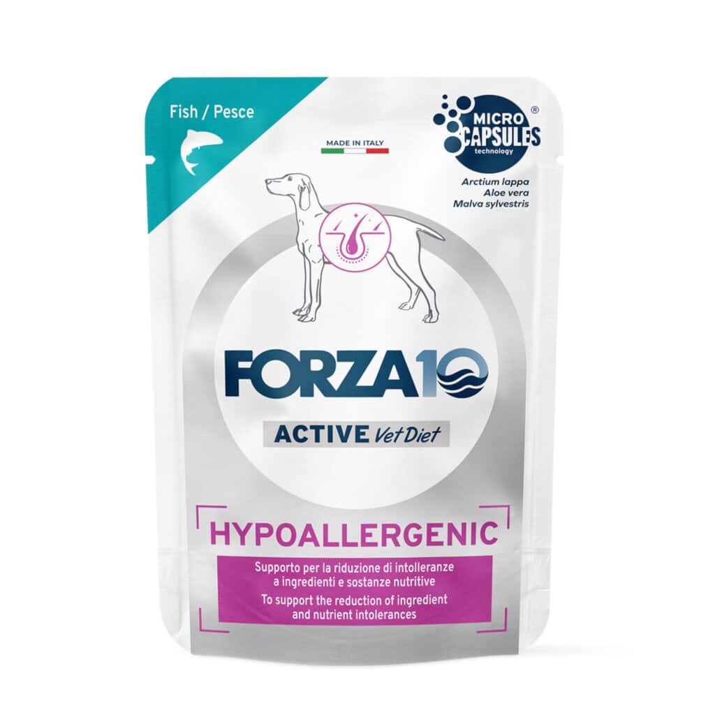 12x100g Forza 10 ActiWet Hypoallergeen Vis natvoer voor honden