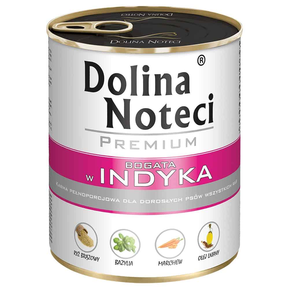 Dolina Noteci Lam, Rund, Kalkoen & Eend Premium Hondenvoer – 24 x 800 g