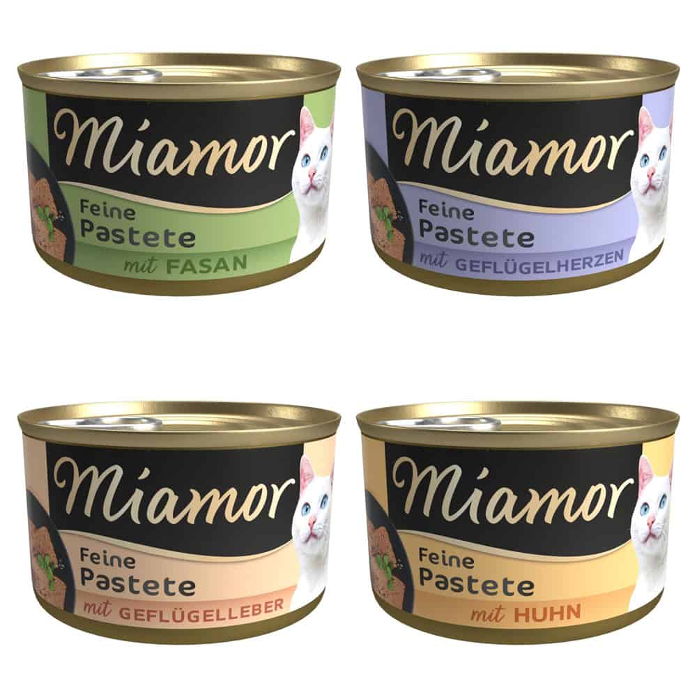 Miamor Pastei : Vlees Kattenvoer – 12 x 85 g