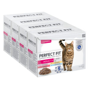 12 x 85 g Perfect Fit Mixpack - Smakelijk compleetvoer voor katten natvoer