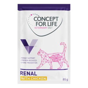 12x85g Renal met Kip Concept for Life Veterinary Diet Kattenvoer