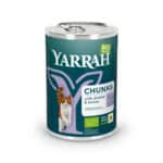 Yarrah Bio Kattenvoer Chunks Kip & Kalkoen – 12 x 405 g