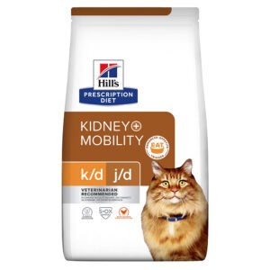 Hill's Feline K/D +Mobility met Kip Prescription Diet Kattenvoer – 1,5 kg