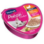 Vitakraft Poésie Création kalkoen in kaassaus natvoer voor katten – 15 x 85 g
