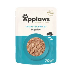16x70g Tonijn in Gelei Applaws Kattenvoer Maaltijdzakjes