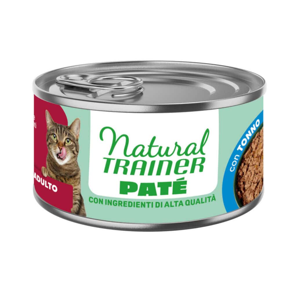 18x 85g Natural Trainer tonijn nat kattenvoer