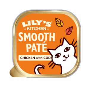 19x 85g Lily's Kitchen Smooth Paté Selection Kip & kabeljauw natvoer voor katten