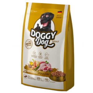 1kg Doggy Dog Adult gevogelte droogvoer voor honden