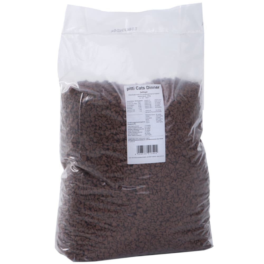 Pitti Cats Dinner Kattenvoer – 20 kg