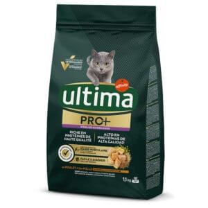 2,2 kg Ultima Cat PRO+ Sterilized Kip kattenvoer droogvoer