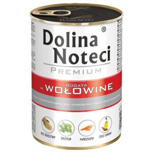 24x400g Dolina Noteci premium rundvlees hondenvoer nat