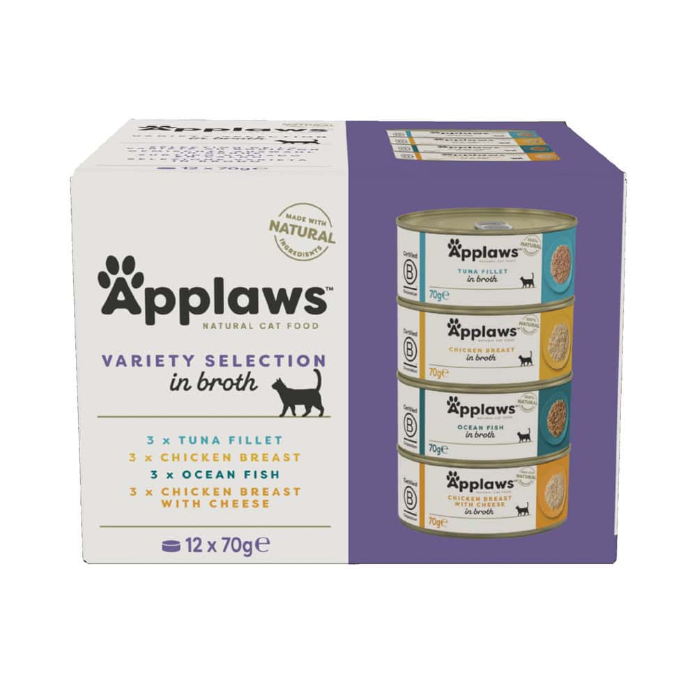 24x70g Supreme selectie Applaws Kattenvoer