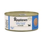 24x70g Tonijn met Krab Applaws Kattenvoer