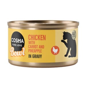 24x80g Kipfilet Bowl Cosma Kattenvoer