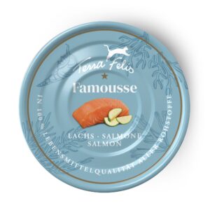 24 x 80 g Terra Felis zalm & Kip kattenvoer nat