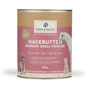 PAWS & PATCH Rozenbottelschil poeder aanvullende voeding voor honden – 250 g