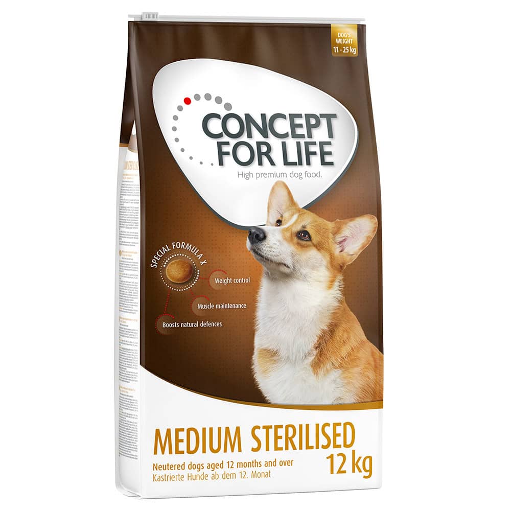 Concept for Life Medium Sterilised Hondenvoer – 24 kg