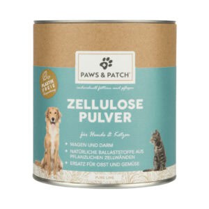 2x150g PAWS & PATCH Cellulose Poeder Enkelvoudig Voer Hond Kat