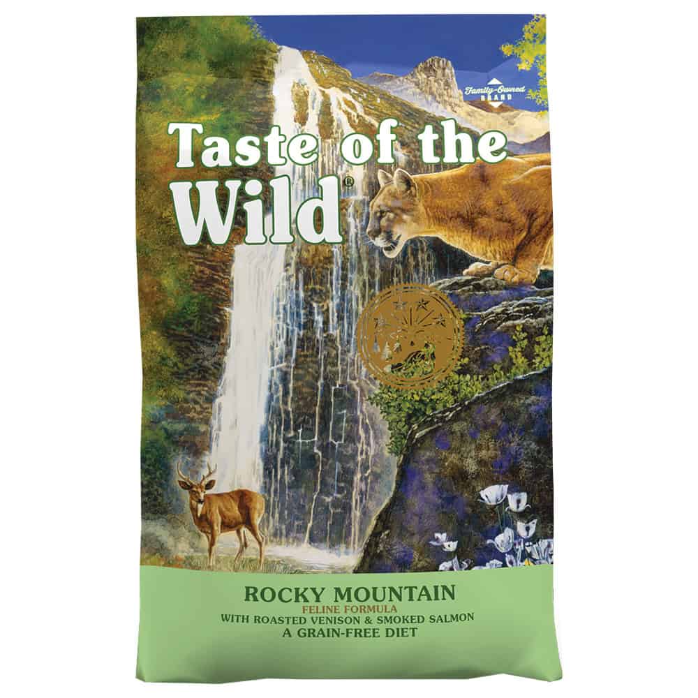 2×6,6kg Rocky Mountain Feline Taste of the Wild Kattenvoer