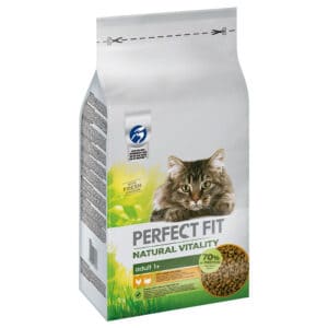 2x6kg Natural Vitality Kip & Kalkoen Perfect Fit Kattenvoer
