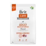 Brit Care Dog Hypoallergenic Adult Medium Breed Lam & Rijst Hondenvoer Droog – 3 kg