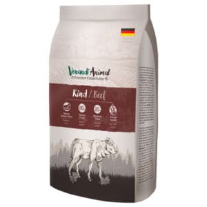 3x1,5kg Venandi Animal Rundvlees Kattenvoer droog