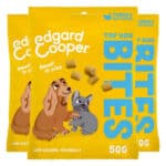 3x Edgard & Cooper Adult Bite S Kalkoen & Kip 50 gr