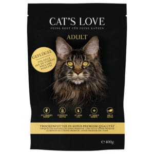 400g Cat's Love Adult Gevogelte Kattenvoer droog